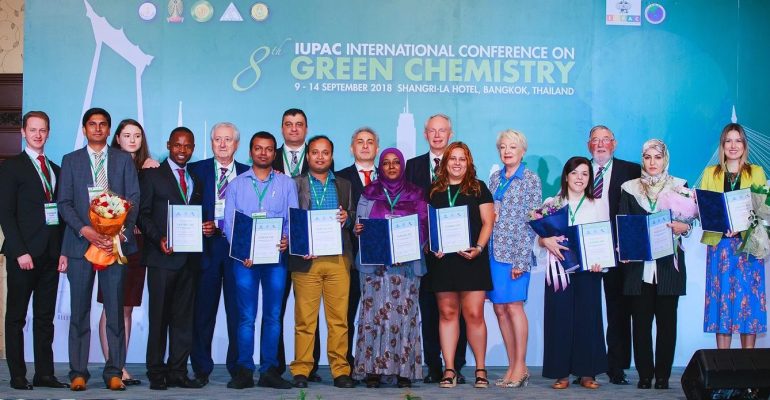 Green Chemistry for Life awards Recipients, Thailand Bangkok, September 2018