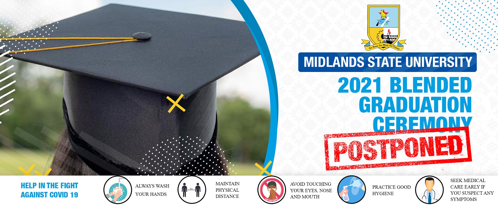 2021 GRADUATION CEREMONY POSTPONED