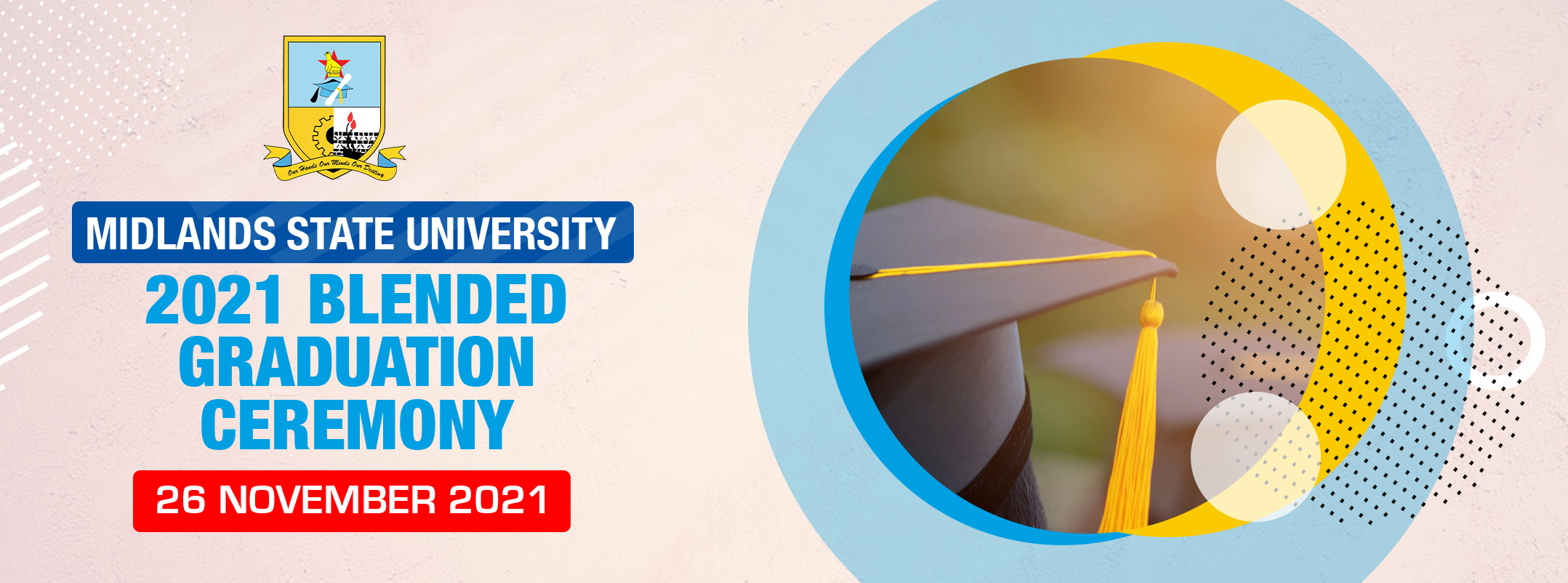 2021 GRADUATION CEREMONY WEBSITE BANNER