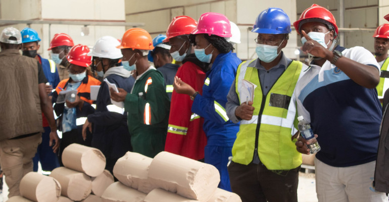 Midlands State University Mining & Geosciences Team Visits local mines and industries